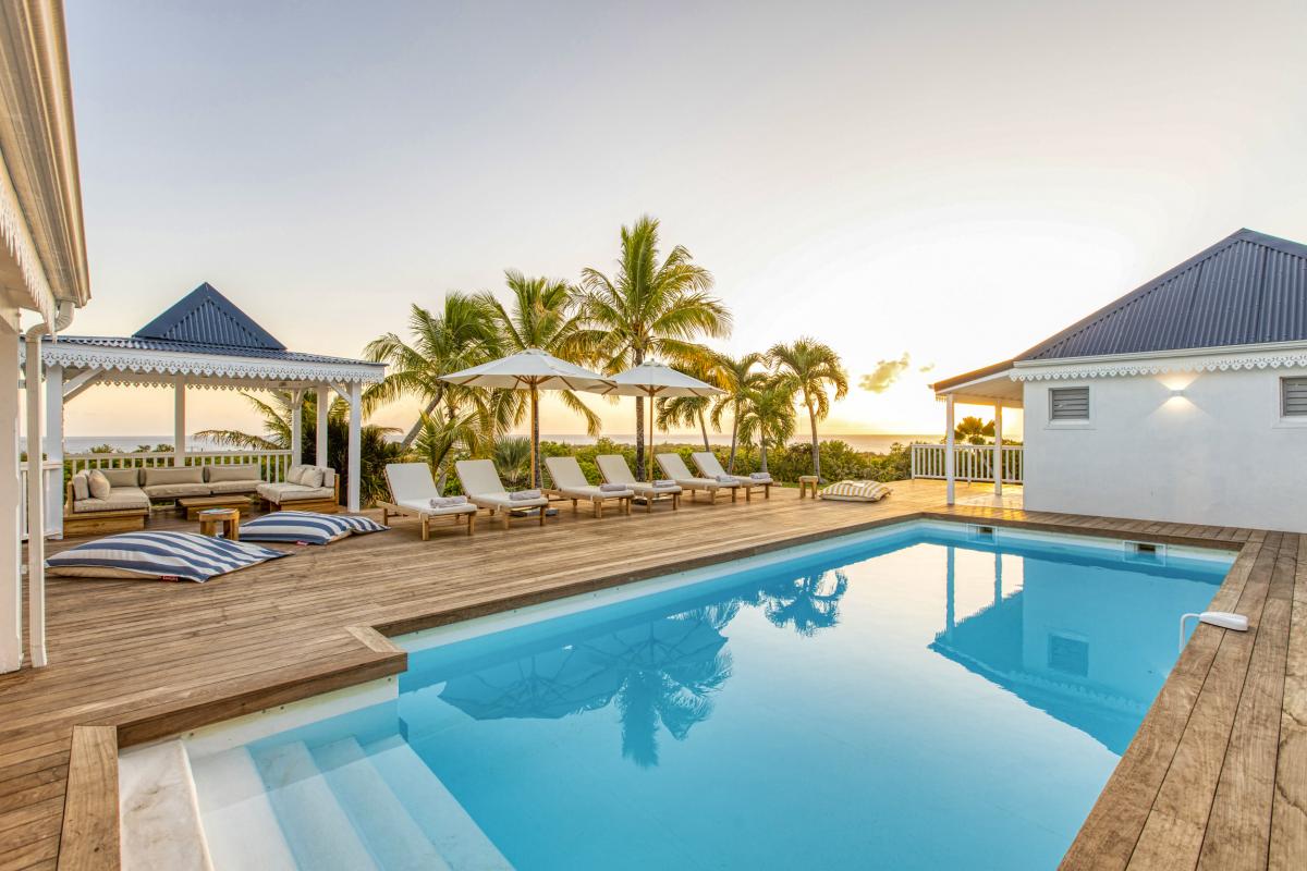 A louer villa 4 chambre Terres Basses Saint Martin_ Piscine - 35